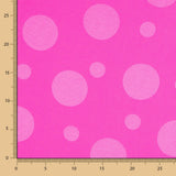 Fuchsia Polka Dots Jacquard - Ribes y Casals