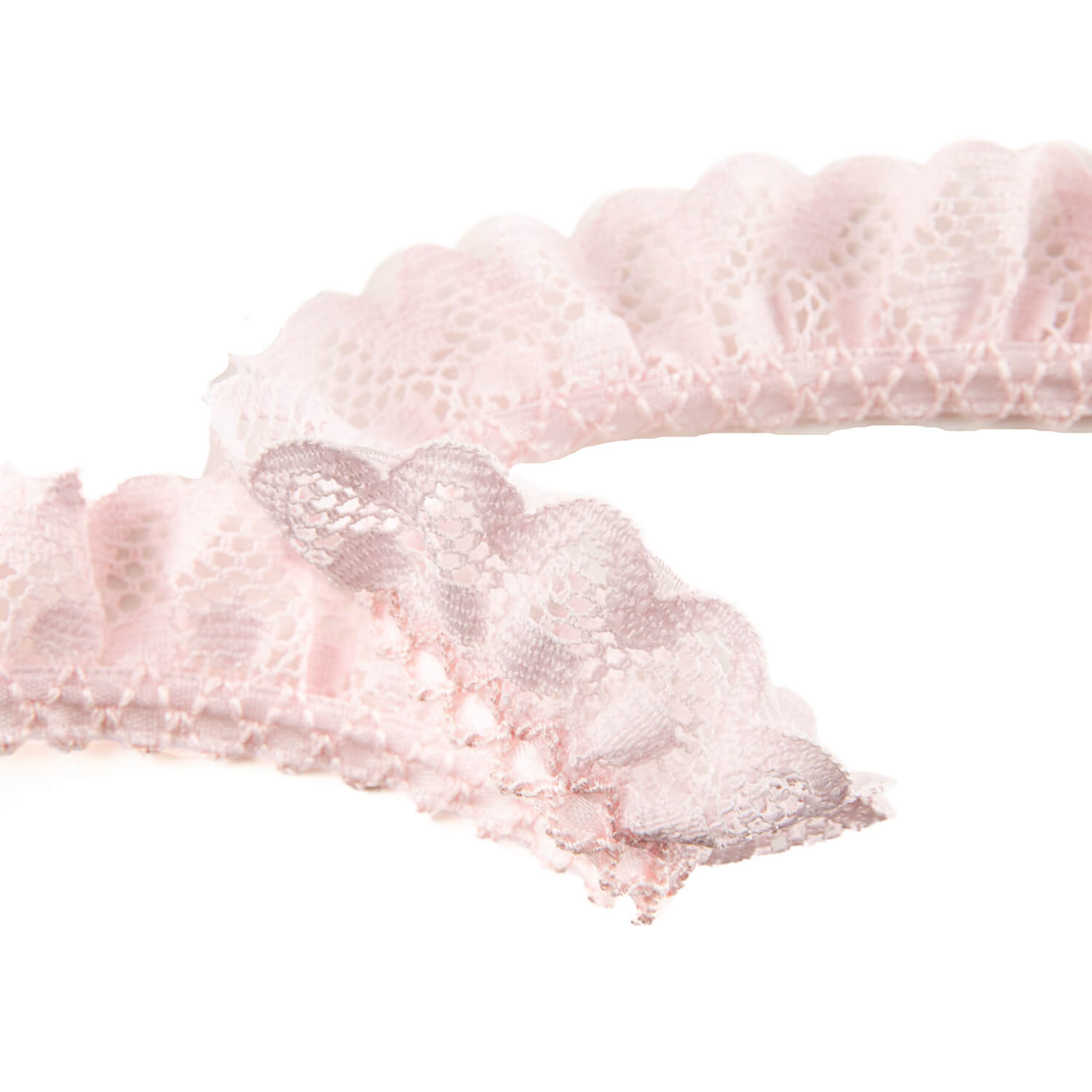 Weiches rosa Spitzenband 22 mm - Ribes y Casals
