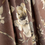Canvas im Leinenstoff-Look „Romantischer Garten“ in Malve und Taupe - Ribes y Casals