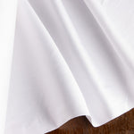 250 Fadenzahl Polyester 250 Fadenzahl Baumwolle Laken Weiß - Ribes y Casals