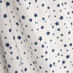 Blaue Sterne bedrucktes Bettlaken - Ribes y Casals