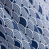 Blue Waves Bedrucktes Bettlaken - Ribes y Casals