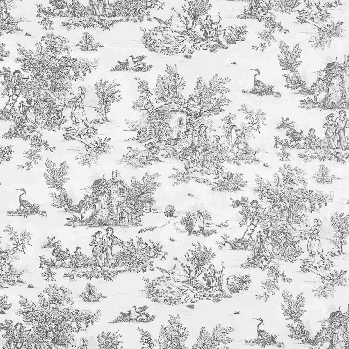 Graues Toile de Jouy-Blatt - Ribes y Casals