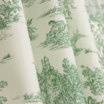 Toile de Jouy Blatt Grün - Ribes y Casals
