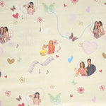 Disney Ecru Violett Laken - Ribes y Casals