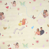 Disney Ecru Violett Laken - Ribes y Casals