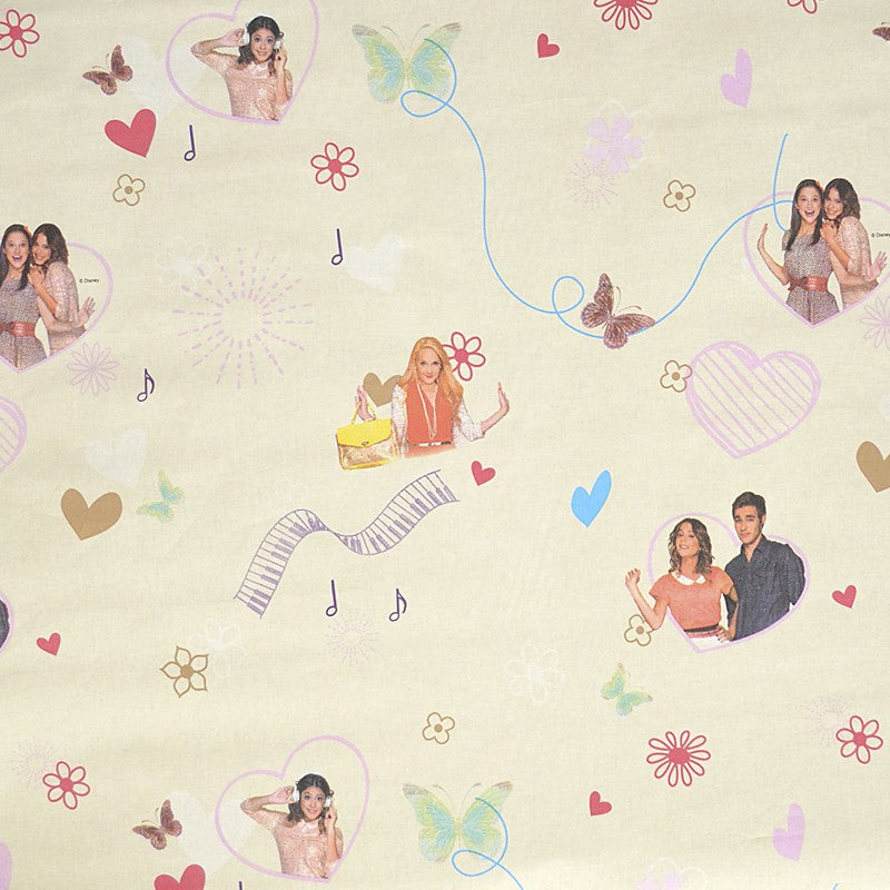 Disney Ecru Violett Laken - Ribes y Casals