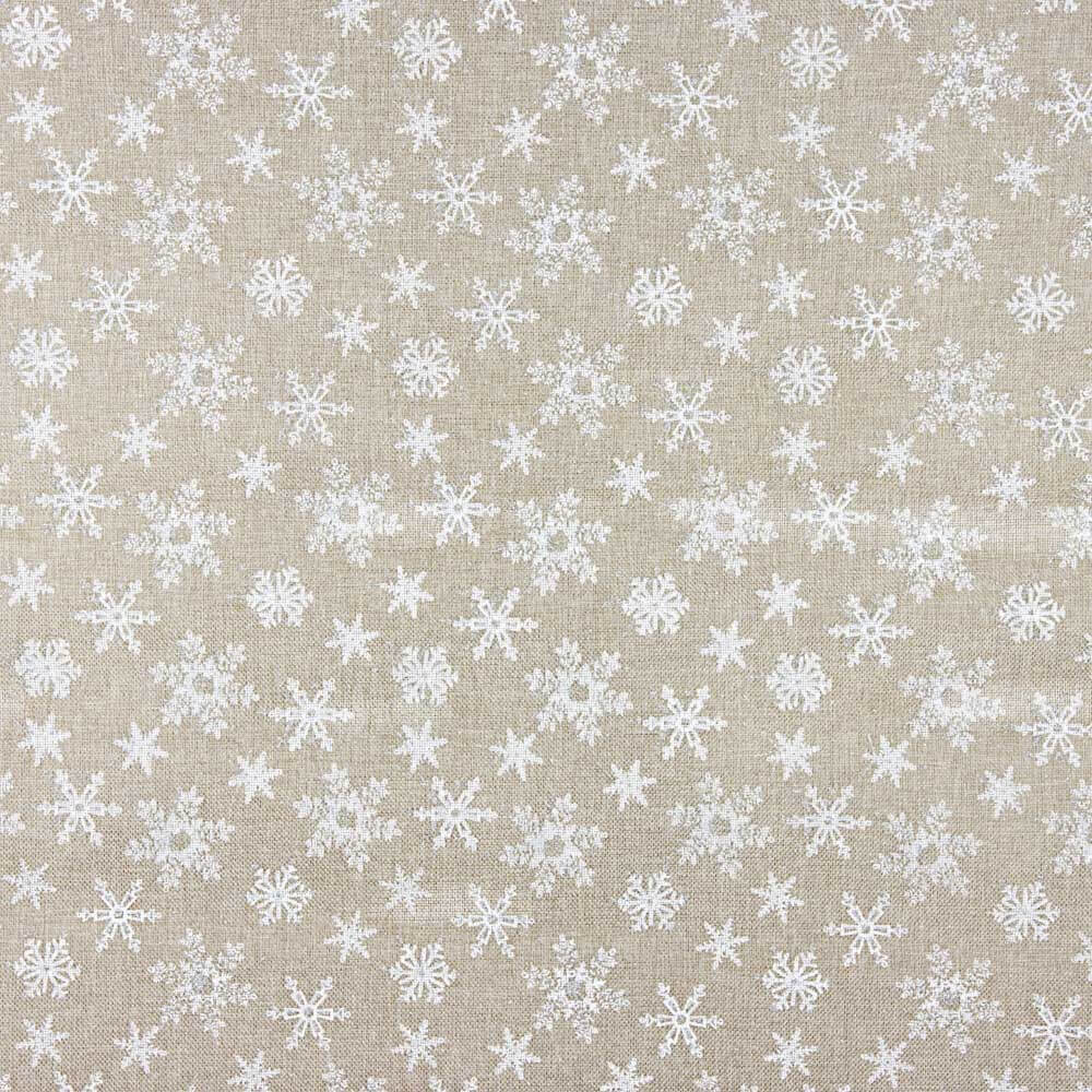 Jute Weihnachten Weißer Stern Druck - Ribes y Casals