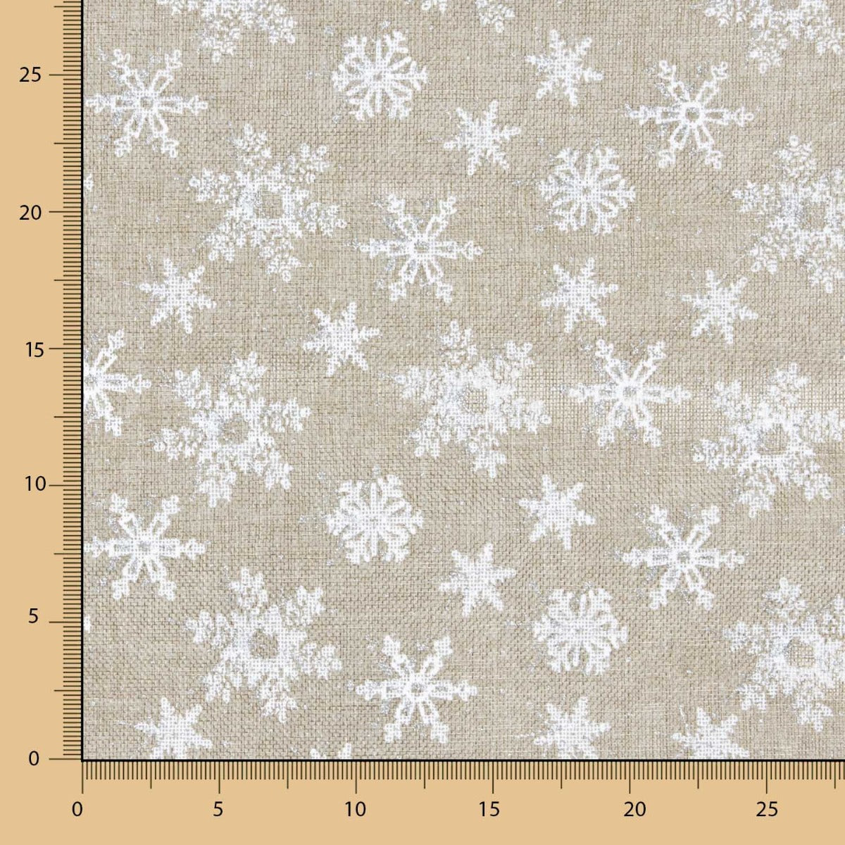 Jute Weihnachten Weißer Stern Druck - Ribes y Casals