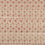 Jute Weihnachtsdruck Rote Sterne Rote Sterne - Ribes y Casals