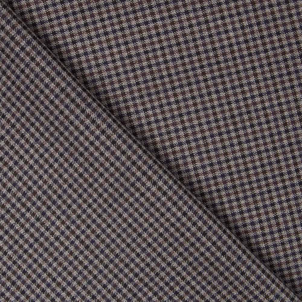 Harris Twill Kariert Grau - Ribes y Casals