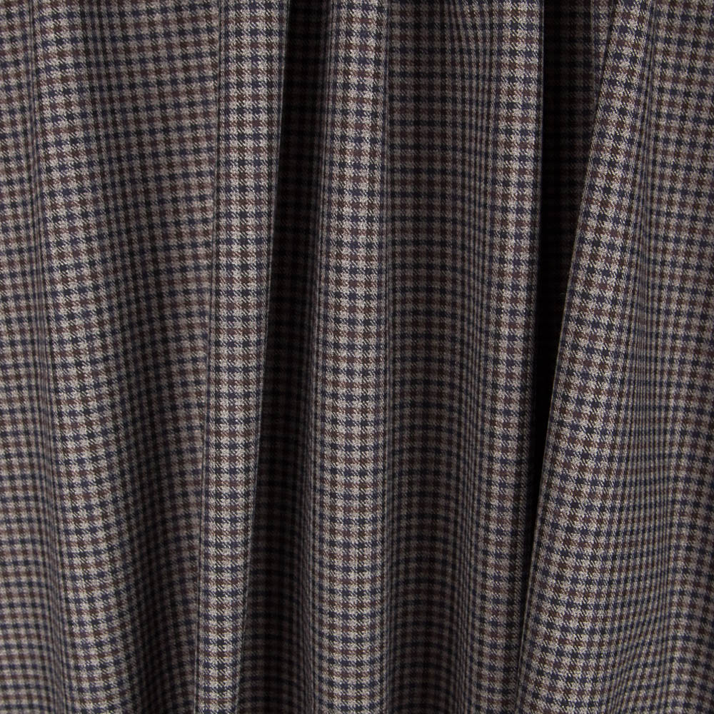 Harris Twill Kariert Grau - Ribes y Casals