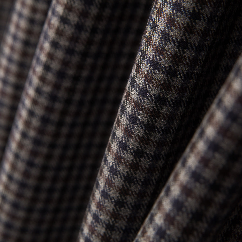 Harris Twill Kariert Grau - Ribes y Casals