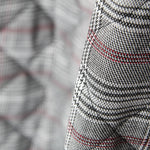 Gesteppter Twill Wales Rot - Ribes y Casals