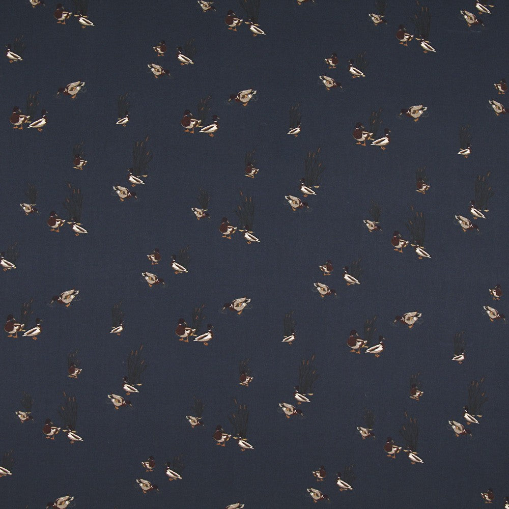 Twill Baumwolle Enten Blau - Ribes y Casals