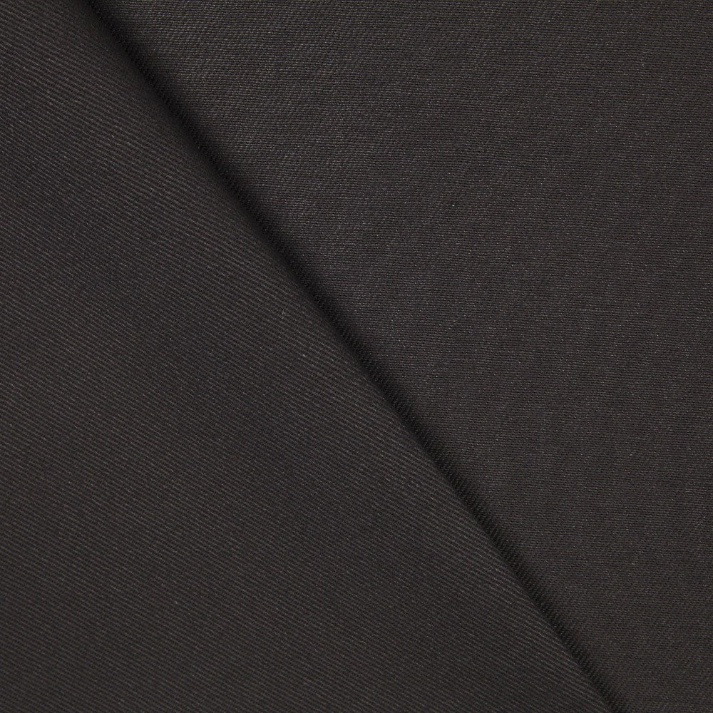 Twill Baumwolle Elasthan Schwarz - Ribes y Casals