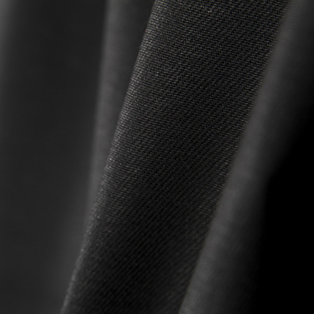 Twill Baumwolle Elasthan Schwarz - Ribes y Casals