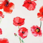 Twill Bielastic Weißer Mohn - Ribes y Casals