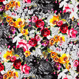Twill Bielastic Botanic Rot - Ribes y Casals