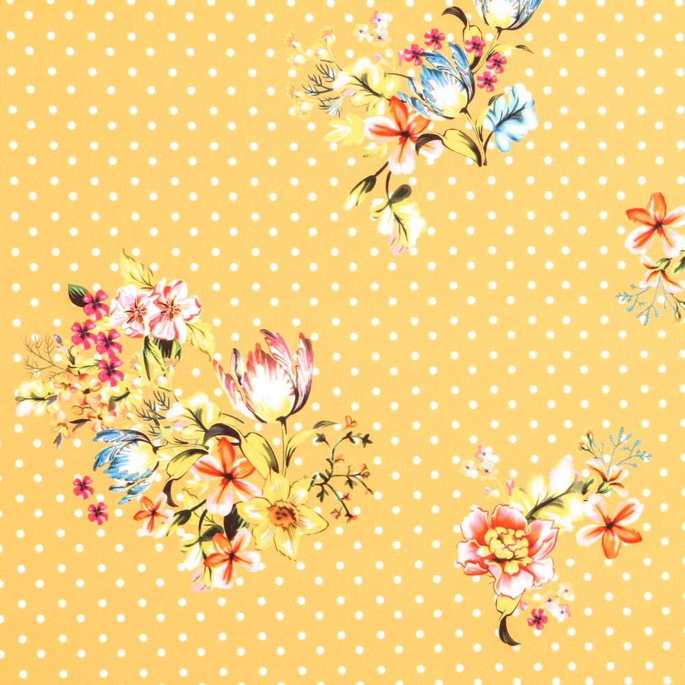 Twill Bielastic Floral Albero - Ribes y Casals