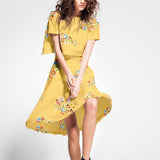 Twill Bielastic Floral Albero - Ribes y Casals