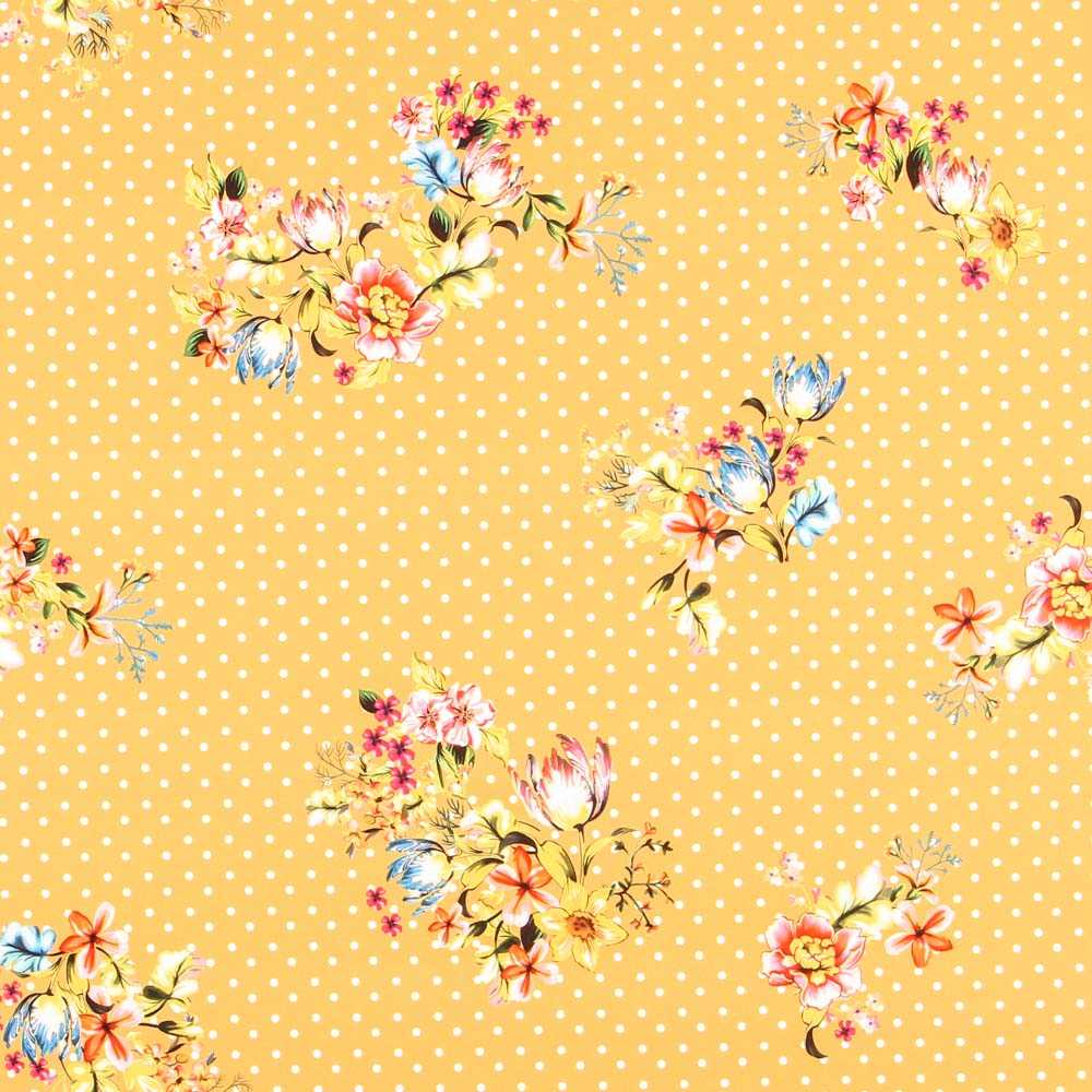 Twill Bielastic Floral Albero - Ribes y Casals
