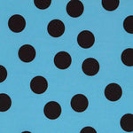 Twill Bielastic Aquamarin gepunktet - Ribes y Casals