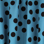 Twill Bielastic Aquamarin gepunktet - Ribes y Casals