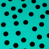 Twill Bielastic Grün Polka Dot - Ribes y Casals