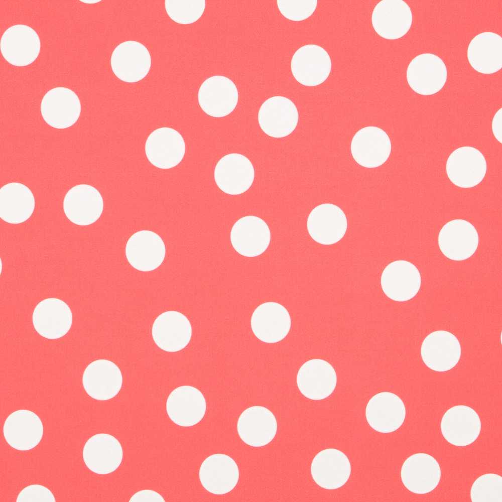 Twillielastic Köper Koralle Polka Dots 25mm - Ribes y Casals