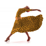 Twill Bielastic Golden Polka Dots 25mm - Ribes y Casals