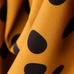 Twill Bielastic Golden Polka Dots 25mm - Ribes y Casals