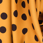 Twill Bielastic Golden Polka Dots 25mm - Ribes y Casals