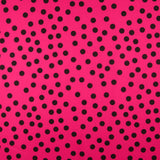 Fuchsia Polka Dots Fielastic Twill 25mm - Ribes y Casals