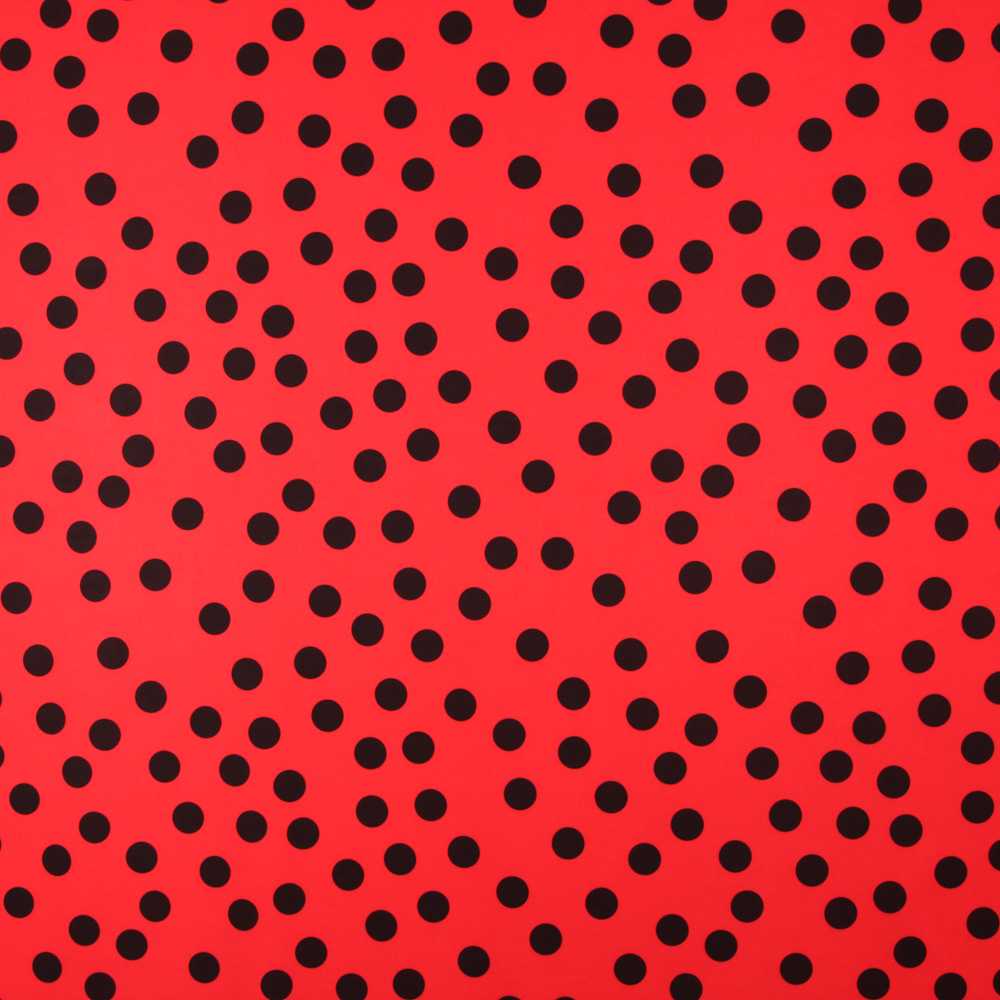 Twill Bielastic Polka Dots Rot 25mm - Ribes y Casals