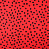 Twill Bielastic Polka Dots Rot 25mm - Ribes y Casals