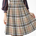 Beige karierter Twill - Ribes y Casals