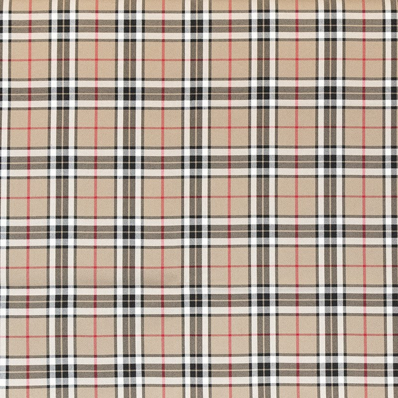 Beige karierter Twill - Ribes y Casals