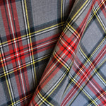 Grau karierter Twill - Ribes y Casals