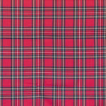 Plaid Twill Rot - Ribes y Casals