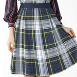 Twill Plaid Grün Blau - Ribes y Casals