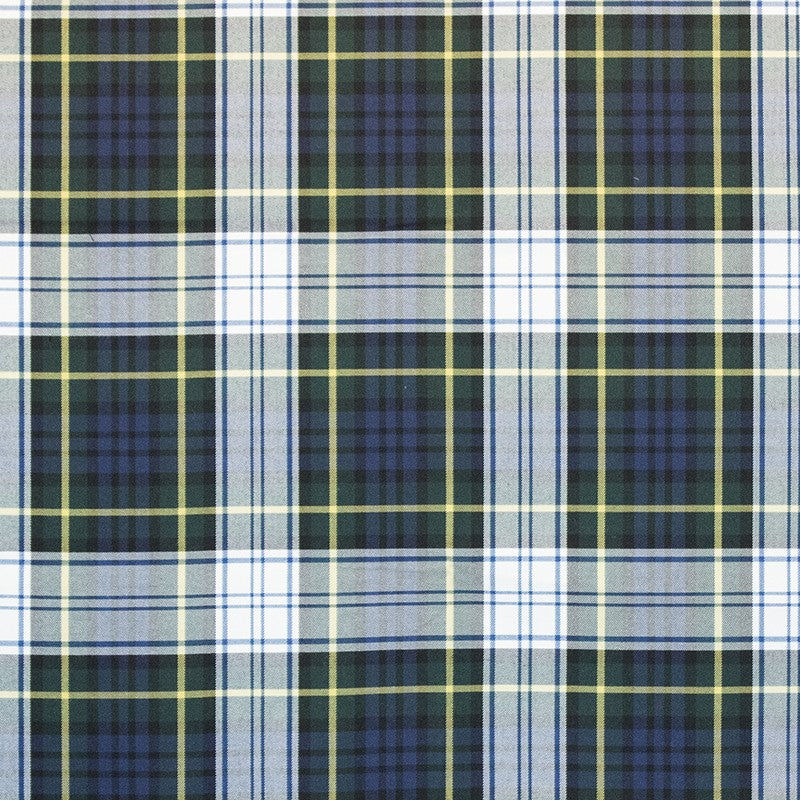 Twill Plaid Grün Blau - Ribes y Casals