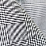 Schwarzer walisisch karierter Twill - Ribes y Casals