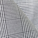 Schwarzer walisisch karierter Twill - Ribes y Casals