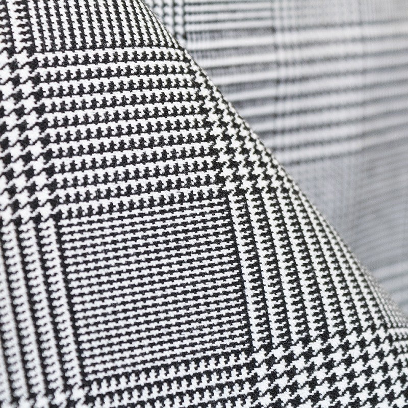 Schwarzer walisisch karierter Twill - Ribes y Casals