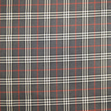Twill Grau Kariert - Ribes y Casals