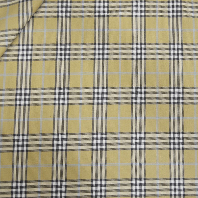 Beige karierter Twill - Ribes y Casals