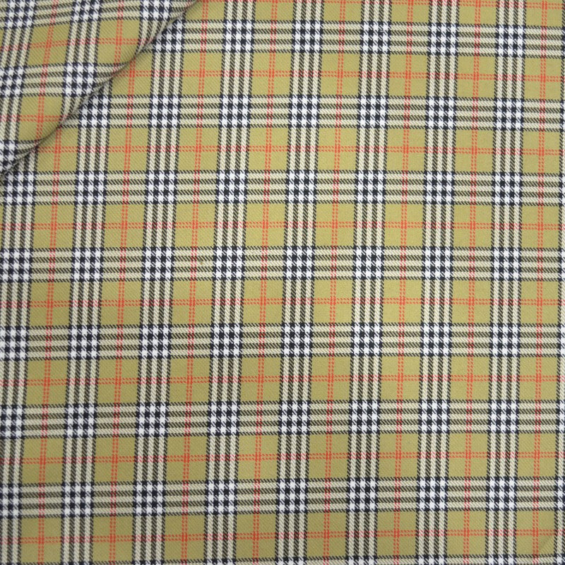 Twill Plaid Kamel Klein - Ribes y Casals