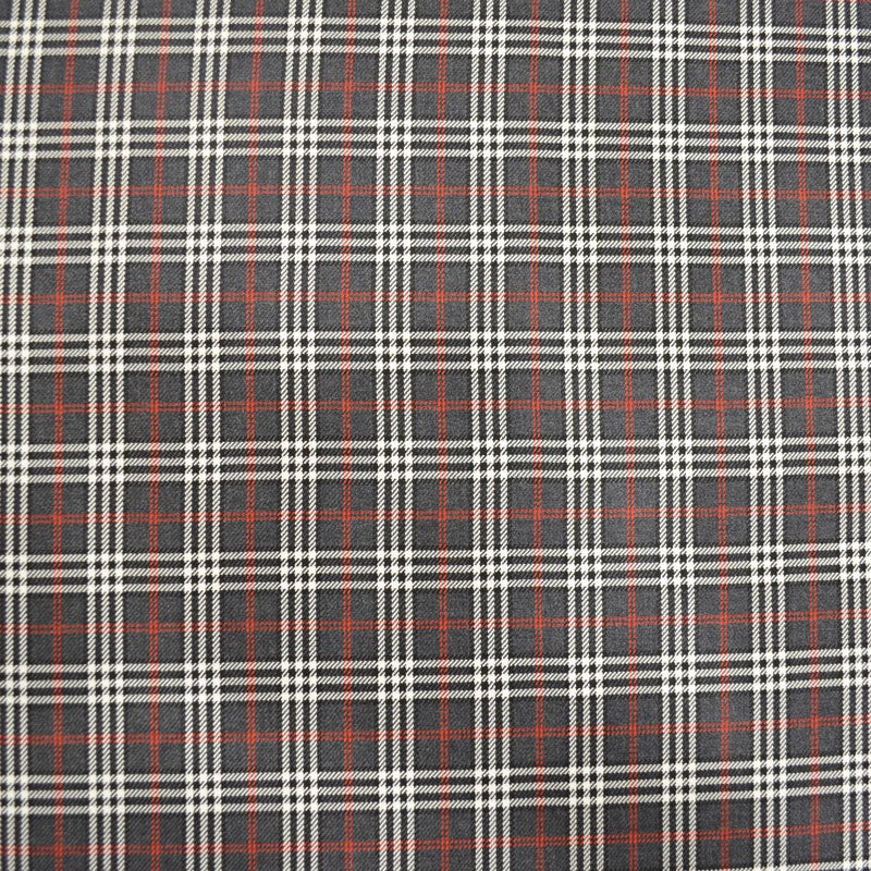 Grau karierter Twill Klein - Ribes y Casals