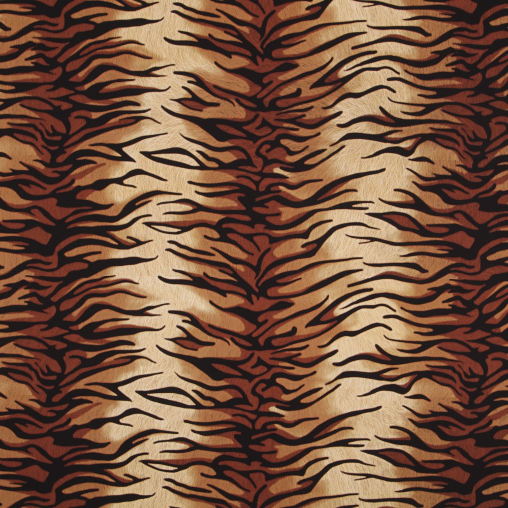 Elastischer Twill Tierdruck Tiger - Ribes y Casals
